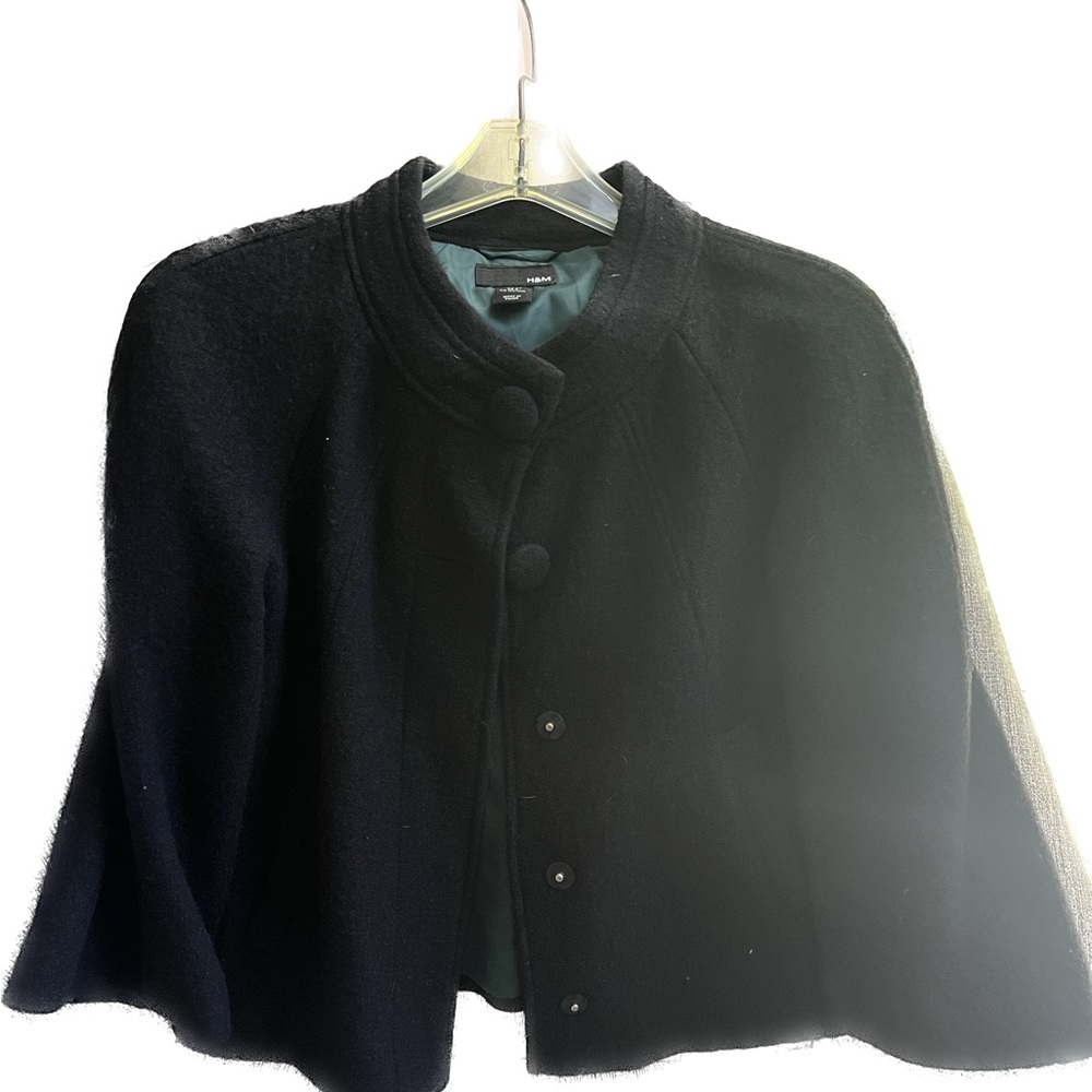 Cape-Like Flowy Jacket